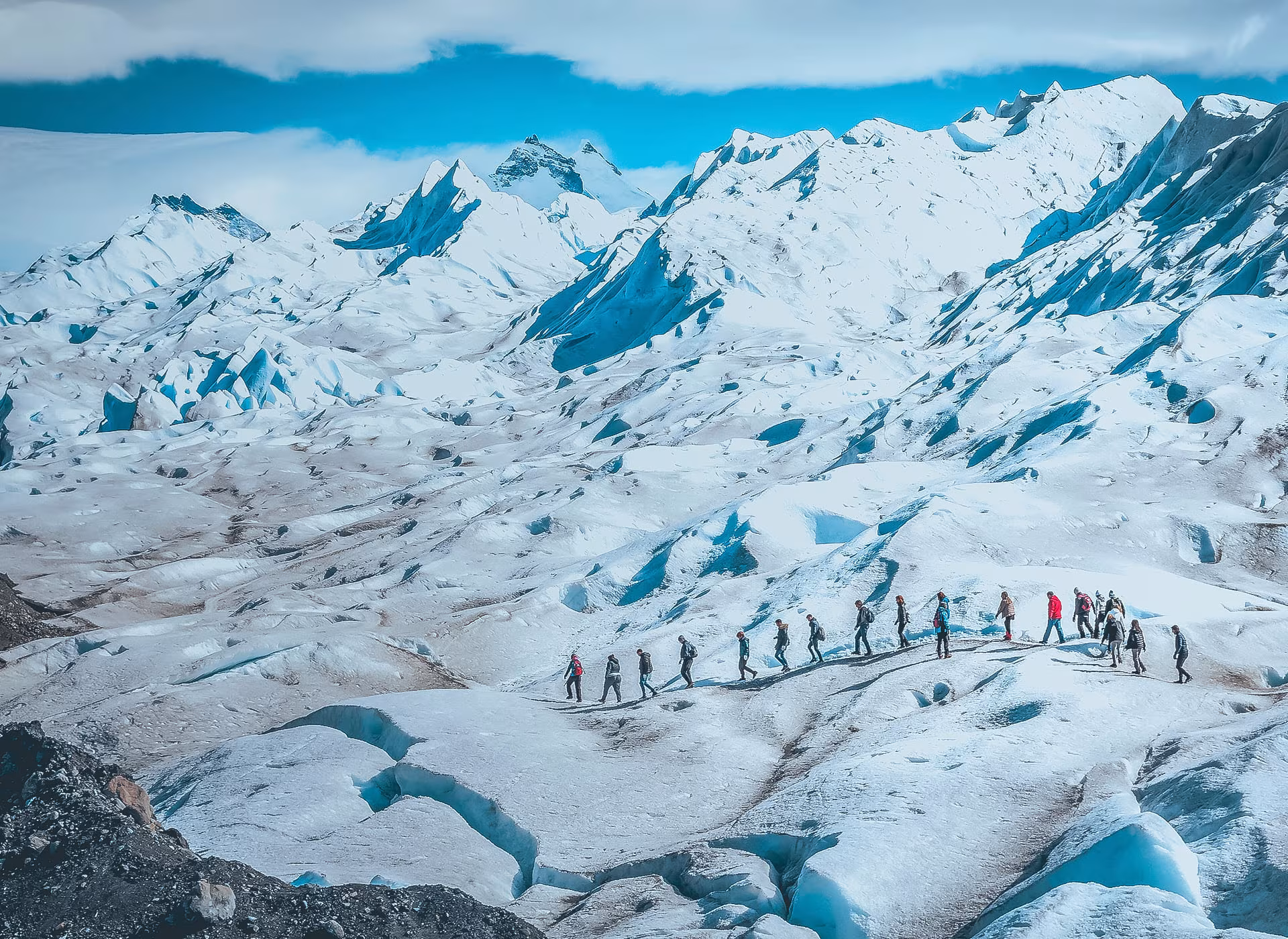 Glaciar Perito Moreno, em El Calafate, no Circuito Patagônia da Livare