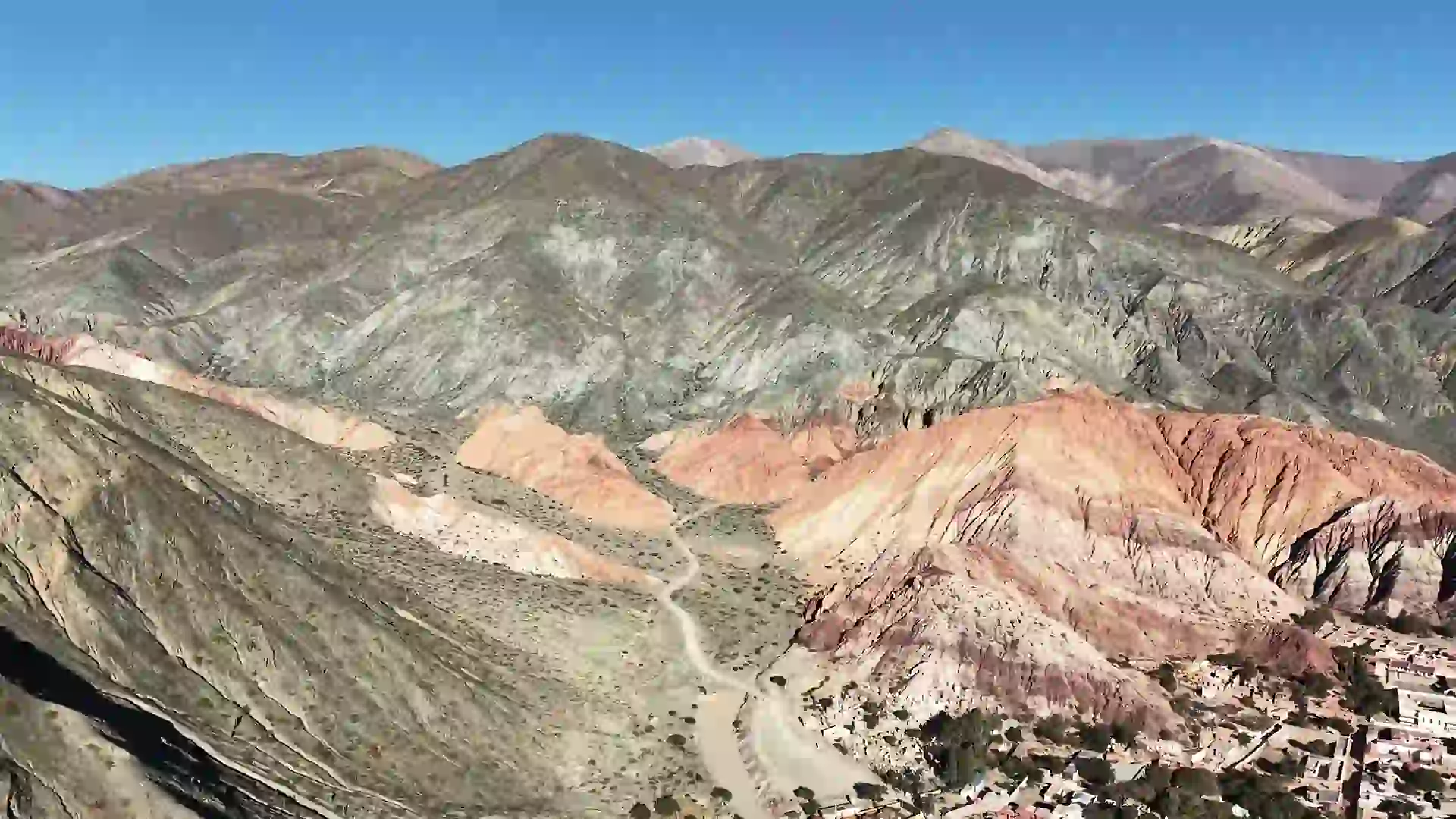 Cerro de los Siete Colores, no Circuito Andino
